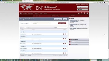 BNI Connect - How to Add a 10-min Speaker