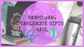 BWWPC Swag and Tablemate Gifts 2018