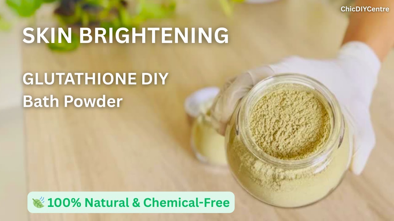 Skin Brightening Glutathione Bath Powder | 100% Natural Ubtan for Glowing Skin 🌿✨