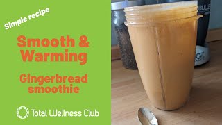 Vegan Gingerbread Smoothie | Breakfast #Shorts