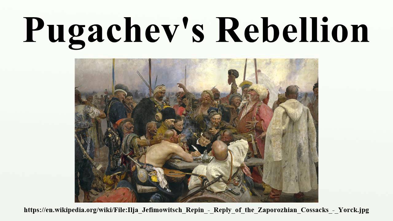 Pugachev's Rebellion - YouTube