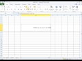 Microsoft Excel 4 - Cell formatting