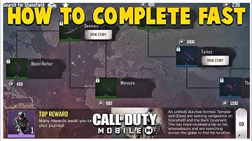 CODM ! How To Complete Fast New Event Search For Stansfield in codm !