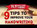 How To Improve Handwriting |  9 Tips for Nice Handwriting  | LetsTute