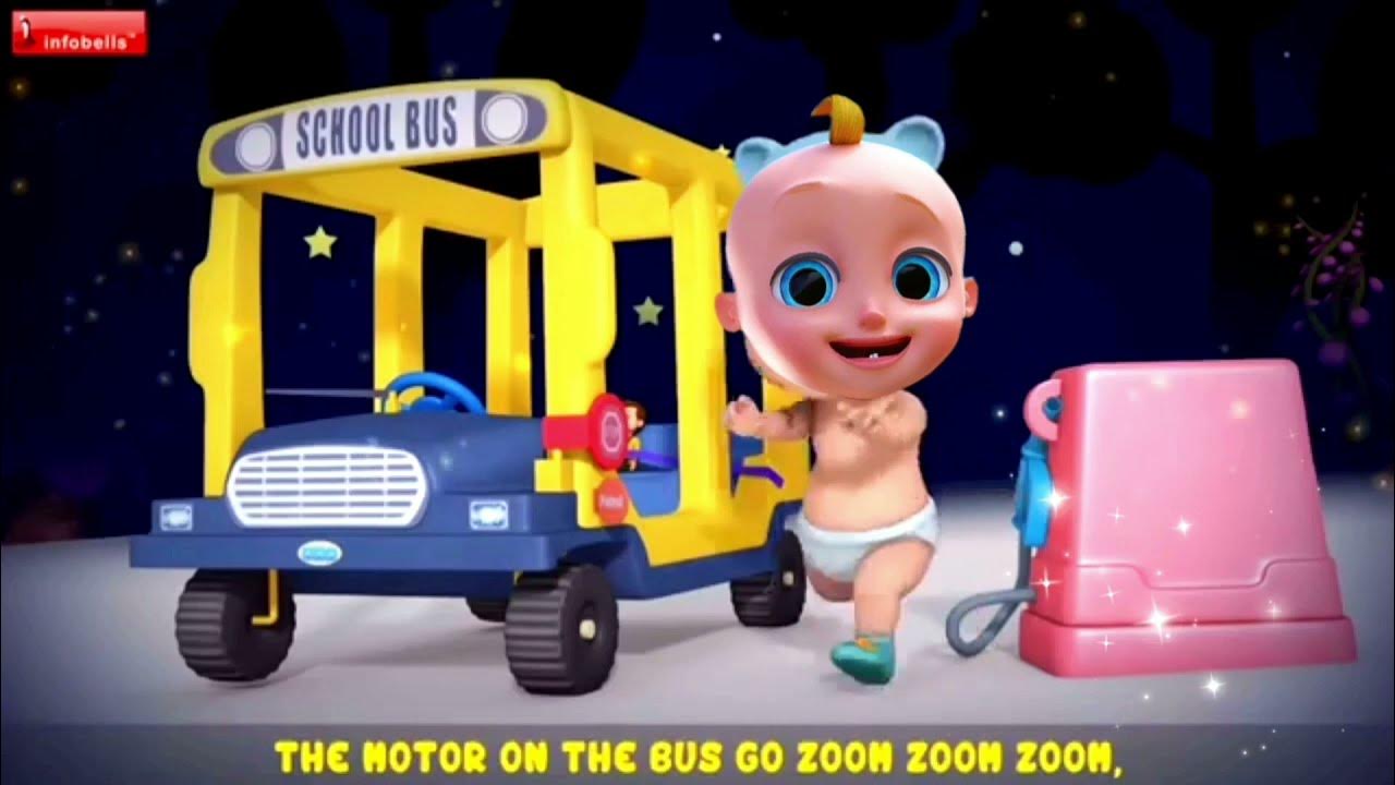 Wheels on the Bus wonderful mini bus kids edition ft Looloo