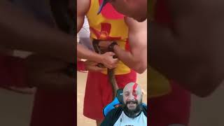 Surucucu Do Pant Mordeu Mão De Bombeiro No Rio Paraná.