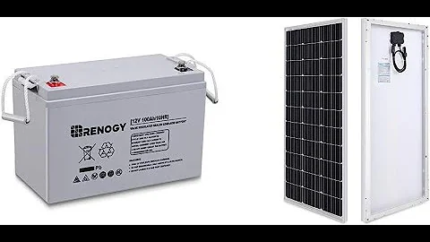 Renogy 12 Volt 100Ah AGM Battery Review - Pros & Cons - Renogy deep cycle AGM battery