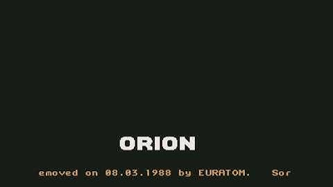 orion intro 06 ! Commodore 64 (C64)