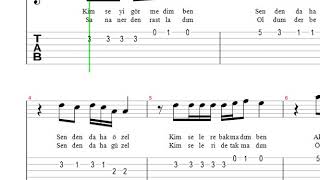 Deniz Ustu Kopurur Am Play Along Flute Obua Recorder Violin Melodica Elc Guitar Keyboard Youtube