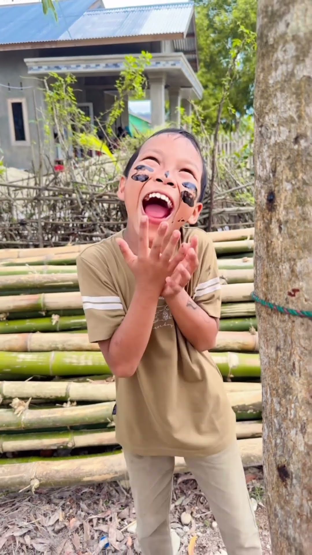 Lomba tarik tambang papa dikerjain riski ??