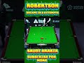 Neil Robertson’s Incredible Escape in Just 2 Attempts! 🎯 | Snooker Magic