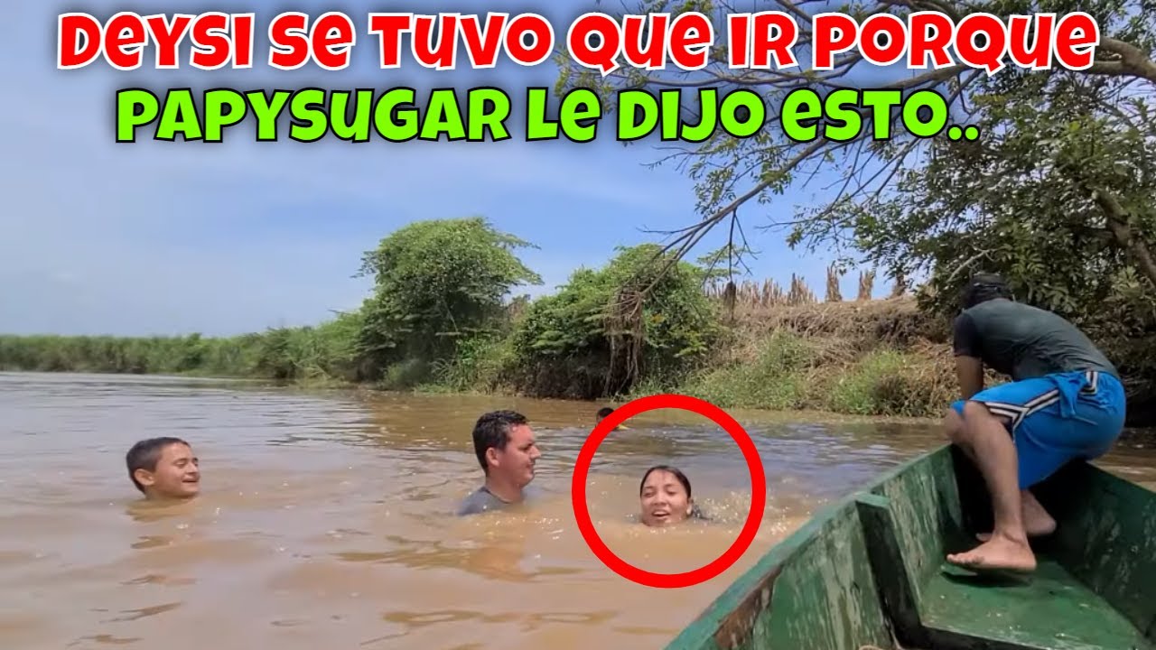 Escuchen como le anda diciendo Papyusgar a Deysi. Los problemas de pescar con atarraya. Parte 14