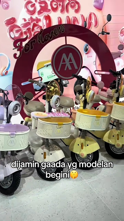 Sepeda listrik lucu & imut siapa yg mau? #sepedalistrik #lucu #shortvideo #shortsviral #short