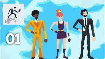 Agent Action Android/IOS Gameplay And Walkthrough - Third Person Shooter Game - Action Game.