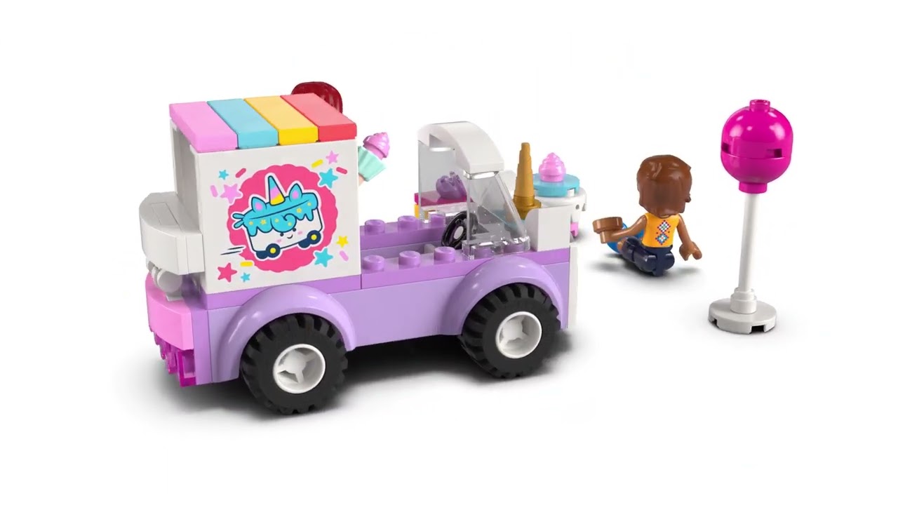 LEGO Friends Tek Boynuzlu At Pasta Dağıtım Arabası 42675 – 4 Yaş
