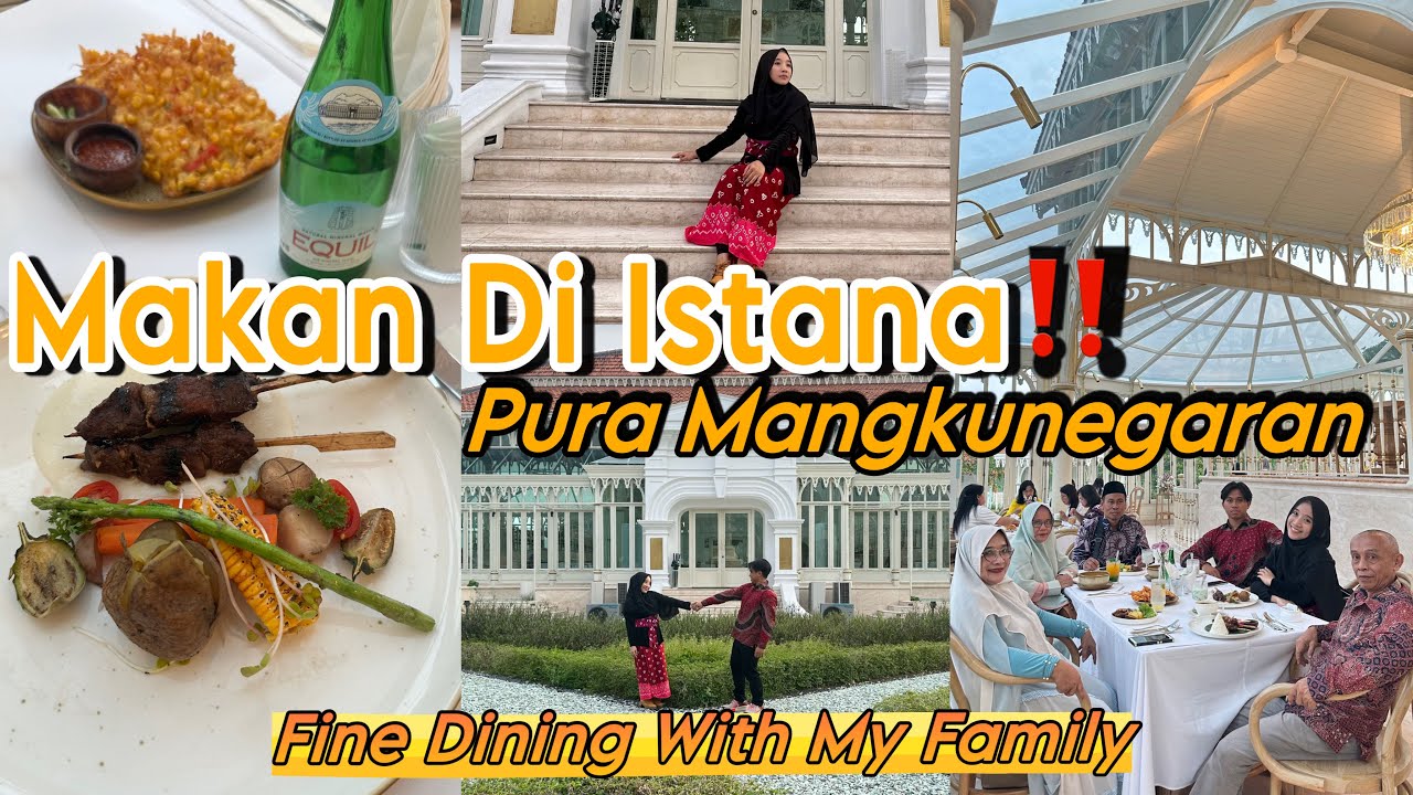 PRACIMA TUIN PURO MANGKUNEGARAN SOLO‼️ MAKAN DI ISTANA KERAJAAN MANGKUNERAGAN SOLO