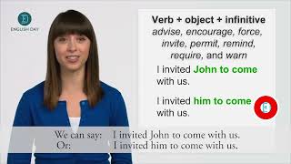 Infinitives | Infinitives with Objects