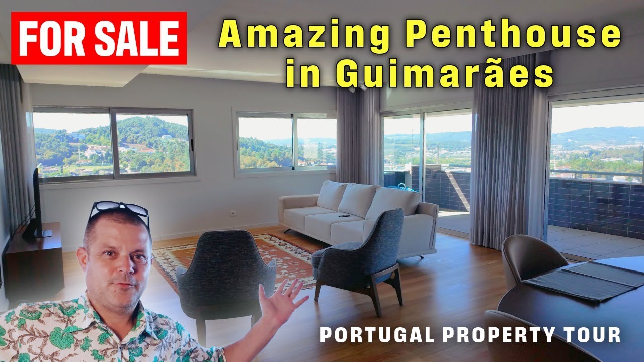 ПРОДАЕТСЯ - Потрясающий пентхаус на севере Португалии - в историческом городе Гимарайнш