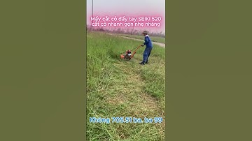 Máy cắt cỏ đẩy tay SEKI 520 , cắt cỏ nhanh gọn, nhẹ nhàng
