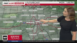 Breaks in the clouds expected as solar eclipse reaches totality in North Texas screenshot 1