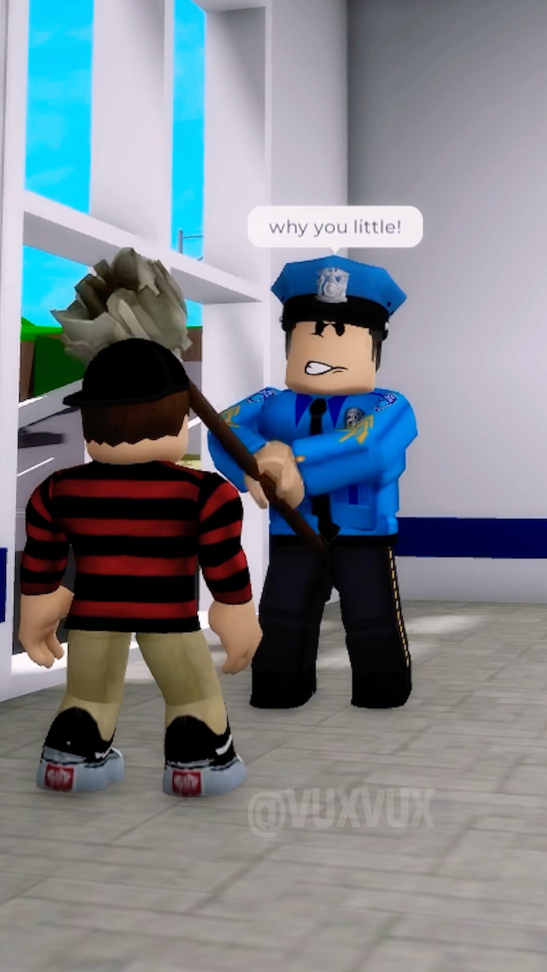 When The Police Want To Arrest You But You Are SMART? #roblox #shorts