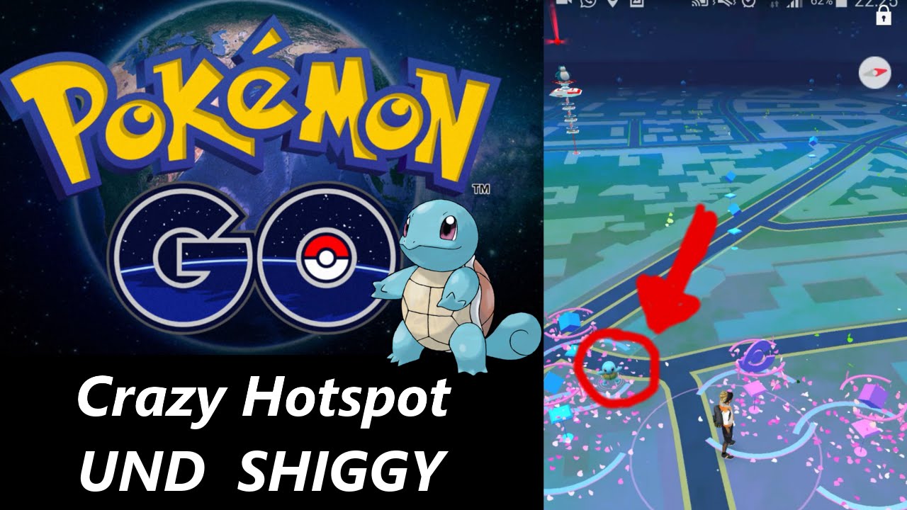 Pokemon Go Best Hotspot-Berlin !!! + Shiggy !!! - YouTube