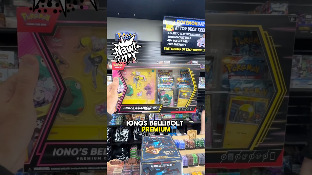 pokemon trading card game ionos bellibolt ex premium collection Iono's Bellibolt ex Premium Collection
