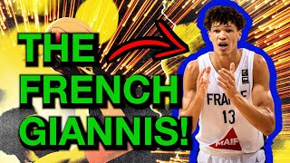 Meet Tidjane Salaun, “The French Giannis” & the BIGGEST MYSTERY in 2024 NBA Draft!