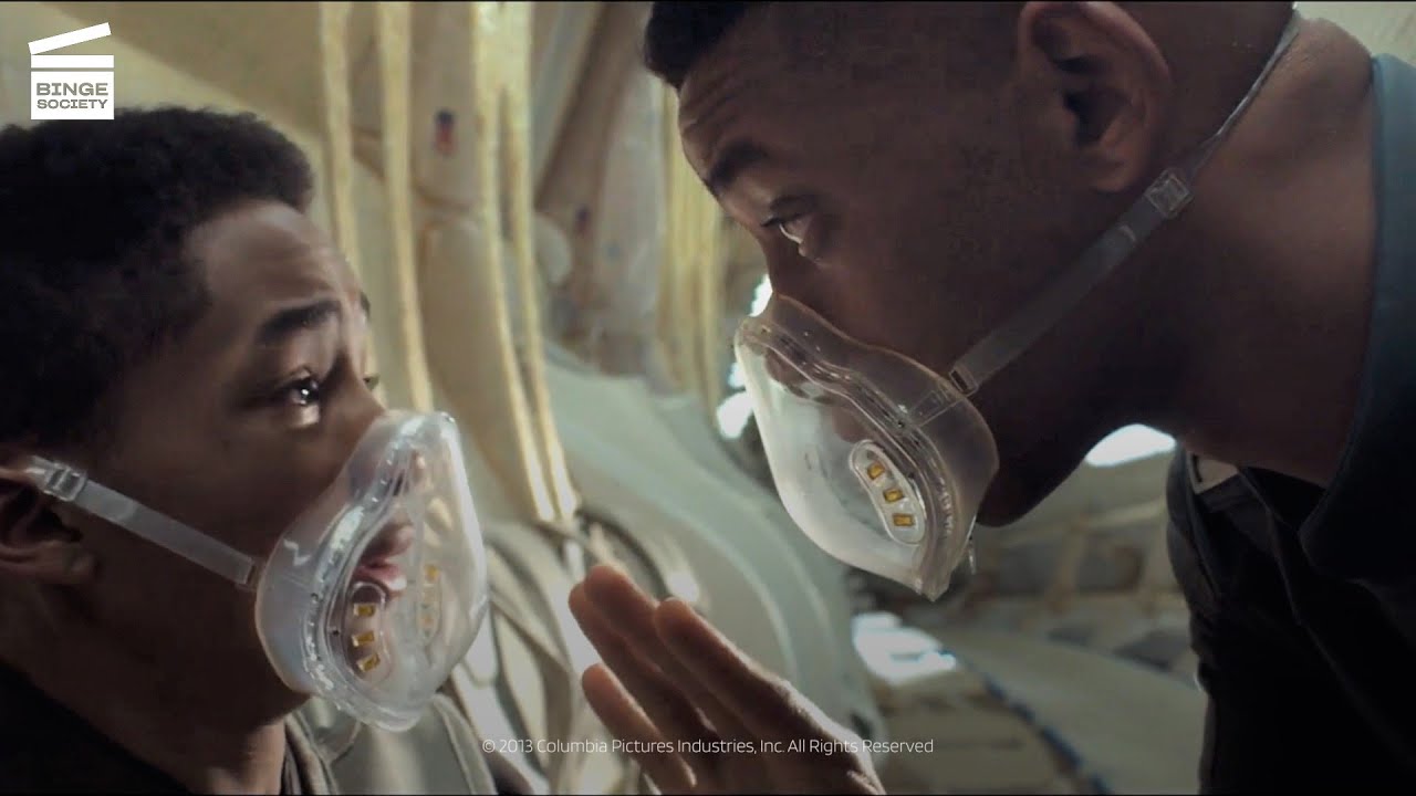 after earth movie baboon chase after earth movie baboon chase