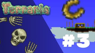 Terraria a saga #3 Conseguindo a FERRADURA e enfrentando o SKELETRON