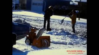 8mm Home Movie Winter Wonderland