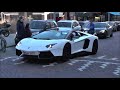 Supercars in Rotterdam! (3x Aventador, California T, R8, GT-R...)