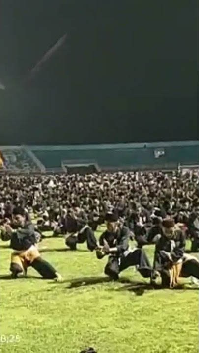 gerak kolosal 21 ribu  psht cabang jember #wes wayae kembang terate mekar