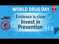 World Drug Day || Evidence is Clear - Invest in Prevention || T-SAT