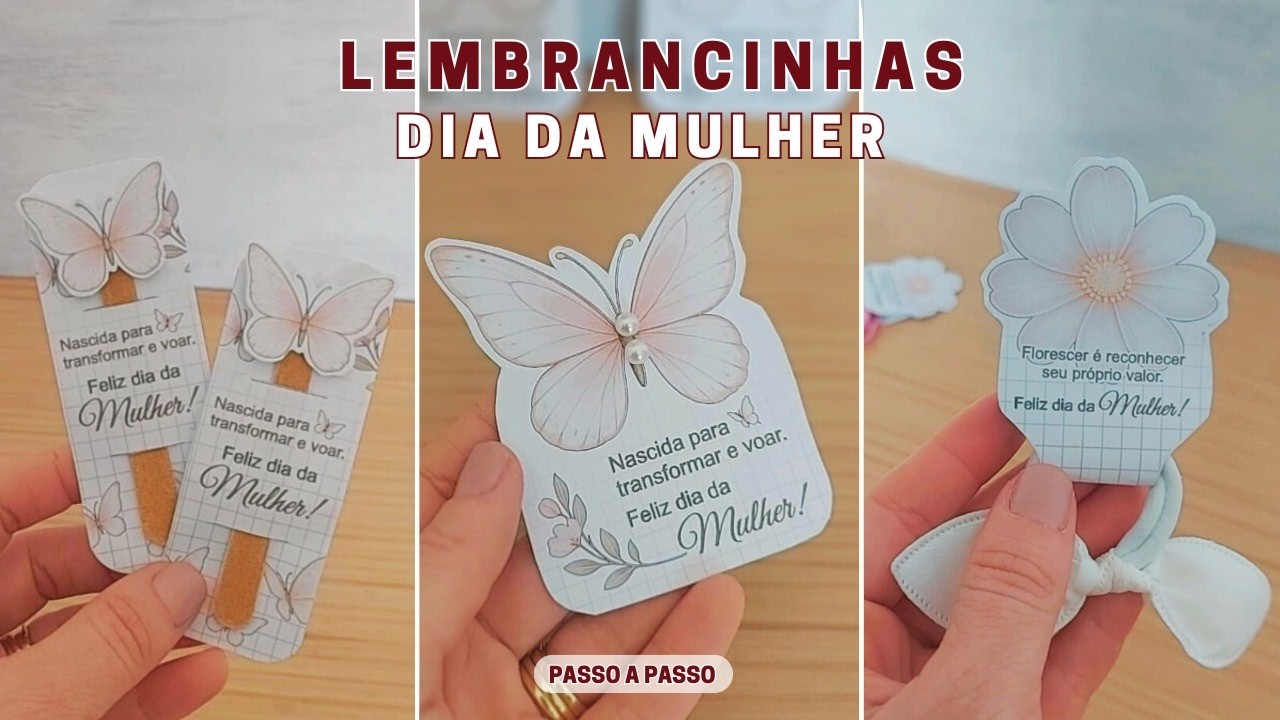 Ideias de lembrancinhas para o Dia da Mulher - Como fazer?