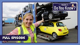 Car Engine and Car Transporter | Maddie's Do You Know 🔎 Series 3, Episode 3 | FULL EPISODE