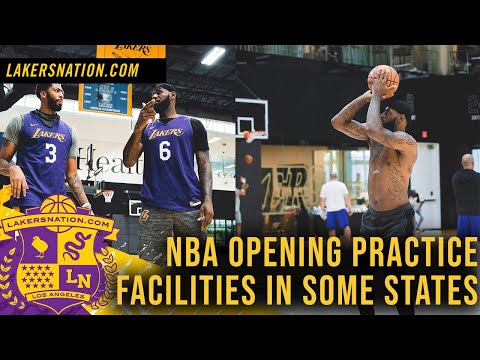 NBA Opening Practice Facilities In Some States