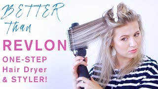 BETTER THAN REVLON One-Step Hair Dryer & Styler?! 