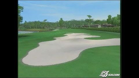 Tiger Woods PGA Tour 2005 PlayStation 2 Gameplay - Staring