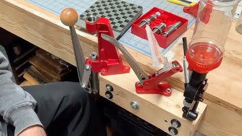 Reloading basics with Lee Press and Dies