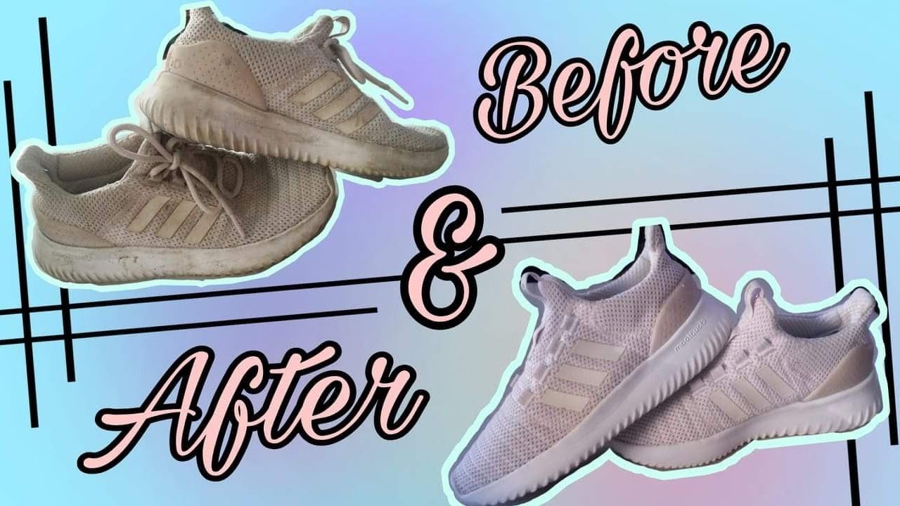 How to clean and Restore ADIDAS CLOUDFOAM ULTIMATE SHOES - YouTube
