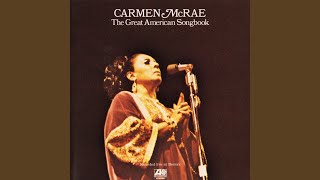 Video thumbnail of "Carmen McRae - I Thought About You (Live)"
