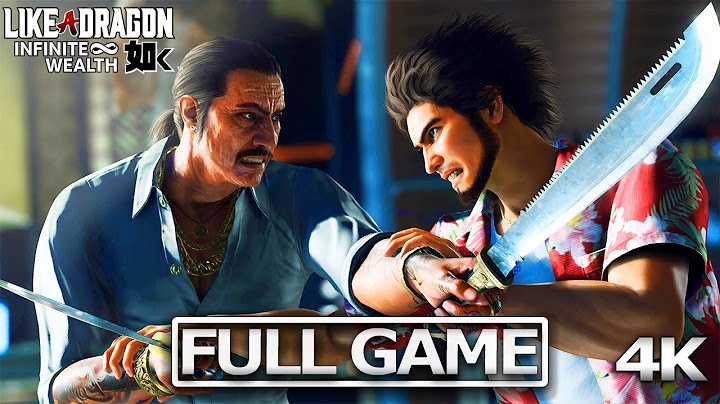 LIKE A DRAGON: INFINITE WEALTH Full Gameplay Walkthrough / No Commentary【FULL GAME】 4K Ultra HD