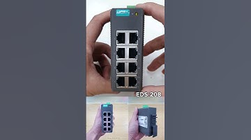EDS-208 Switch công nghiệp Moxa 8 cổng 10/100Mbps #shorts