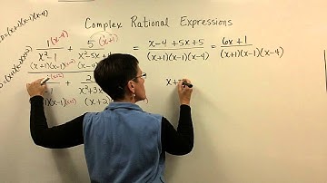 Complex Rational Expressions Part 1