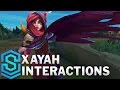 Xayah Special Interactions