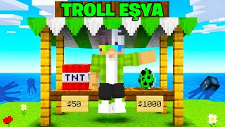 Troll Mağazamda Ne Sattığıma İnanamayacaksınız Minecraft Ahtapot Adası