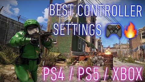 Best Settings for Rust Console | PVP Best Settings | FOV AUDIO MOVEMENT GRAPHICS | PS5 PS4 XBOX