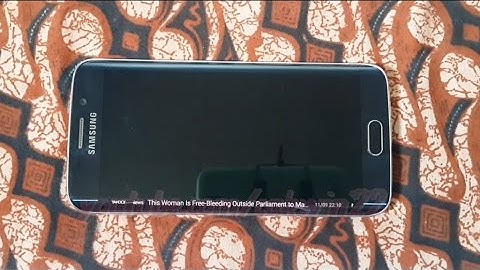 Android : How to add or remove Yahoo News in edge screen Samsung Galaxy S6 Edge