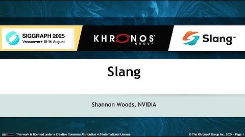 Developing with Slang: Tools, Techniques, and Future Directions